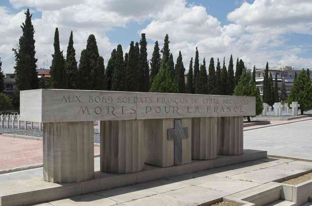 Το μνημείο-οστεοφυλάκιο του γαλλικού τομέα © Γαλλικό Προξενείο Θεσσαλονίκης