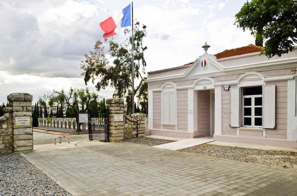 Το μουσείο στην είσοδο των κοιμητηρίων © Γαλλικό Προξενείο Θεσσαλονίκης